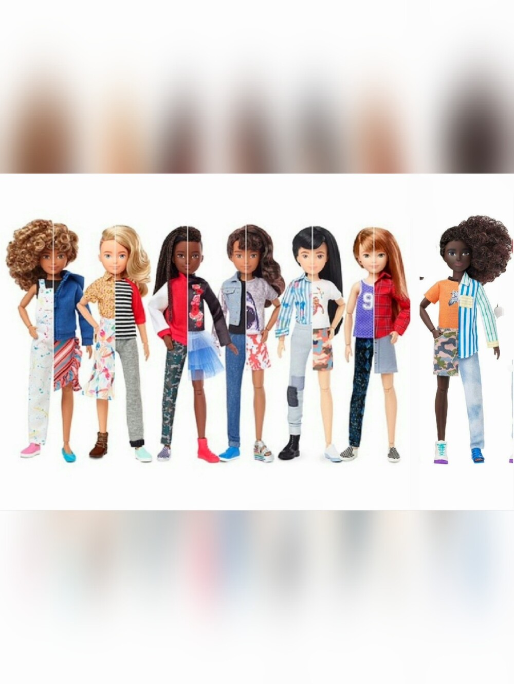 7 New Different Creatable World Dolls DC 725 , 220 , 826 , 414 , 619 , 073 , 319